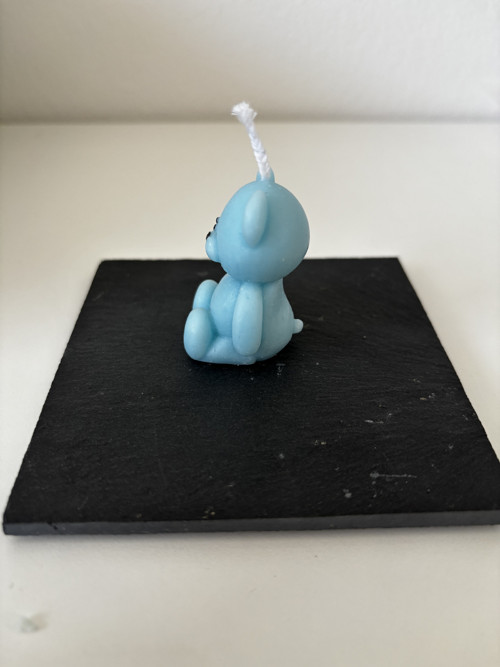 Sójová svíčka Medvídek – 4,5 cm — foto 4