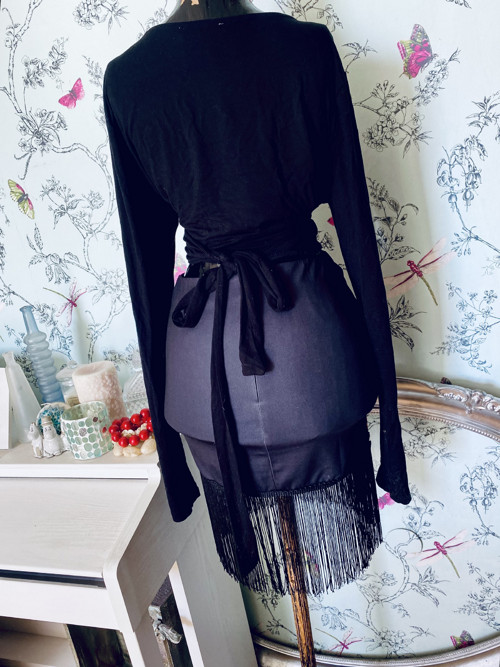 Top black zavinovací — foto 4