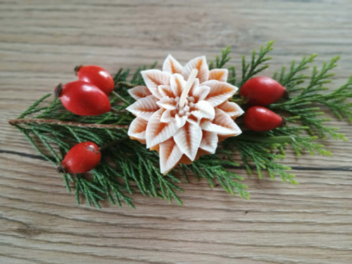 Svíčka "Vánoční hvězda" — foto 4