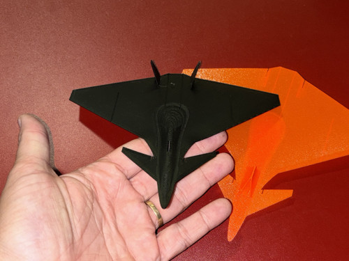 Stíhačka – 3D model letadla — foto 2
