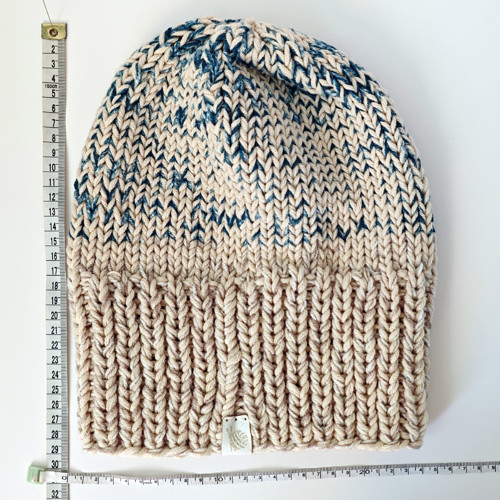 Polar Beanie - Modro béžová — foto 5