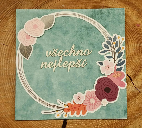 Přání Květinový věneček — foto 3