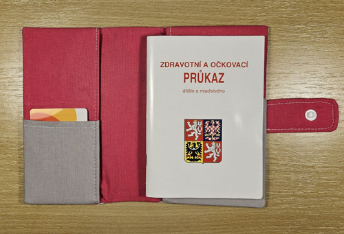 Obal na očkov. průkaz - růžový - ptáčci — foto 3