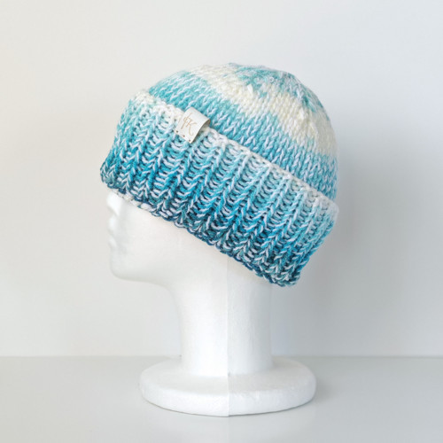 Polar Beanie - Modrá laguna 3 — foto 4
