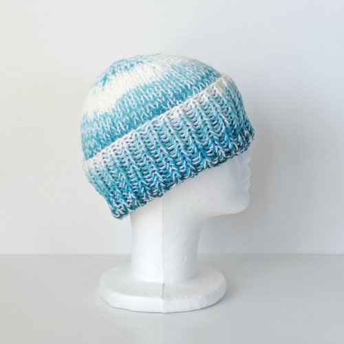 Polar Beanie - Modrá laguna 3 — foto 2