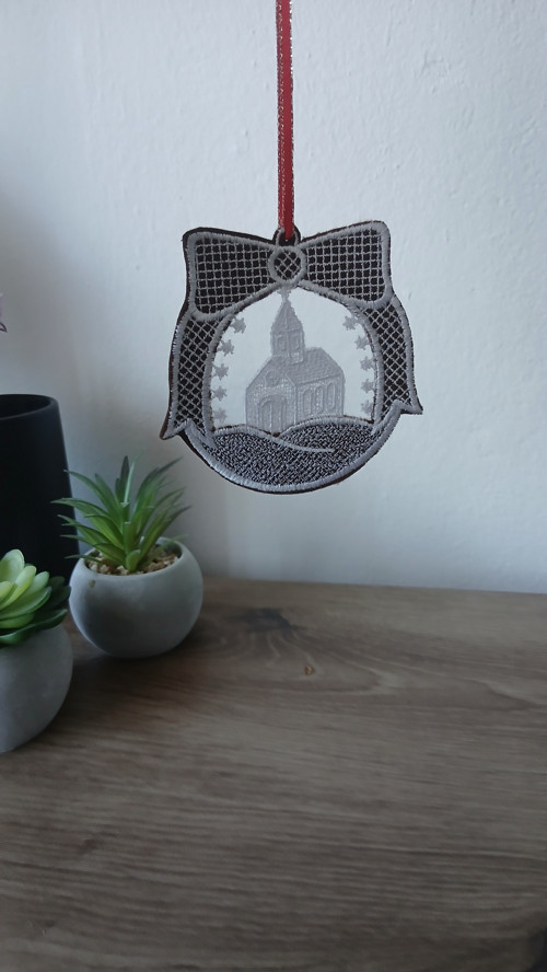 Vánoční perníčky Kostelíček průsvitný — foto 5
