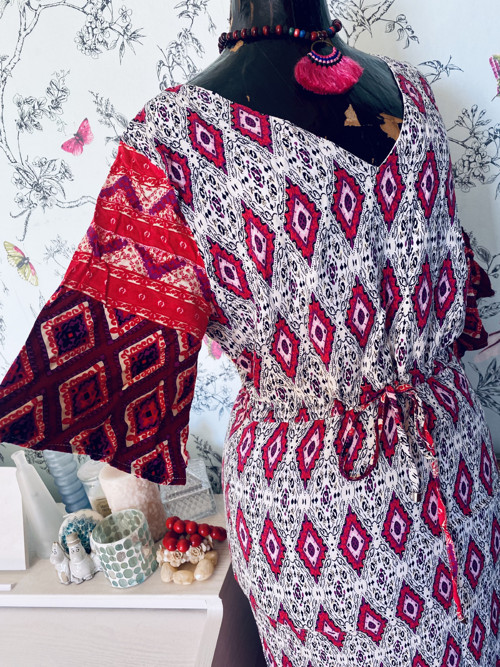 Šaty long boho vzory — foto 3