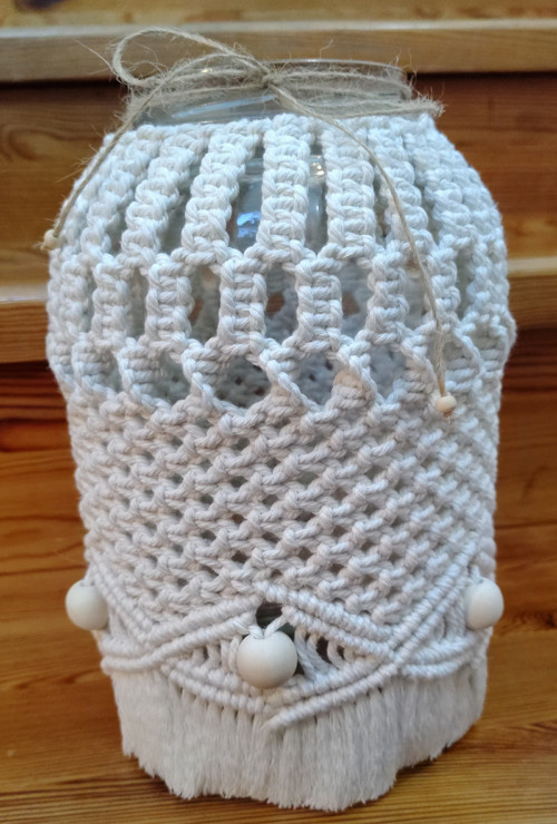 Macramé lucerna v Boho stylu — foto 2