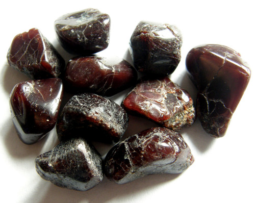 Pyralmandin granát - tromlované kousky — foto 2