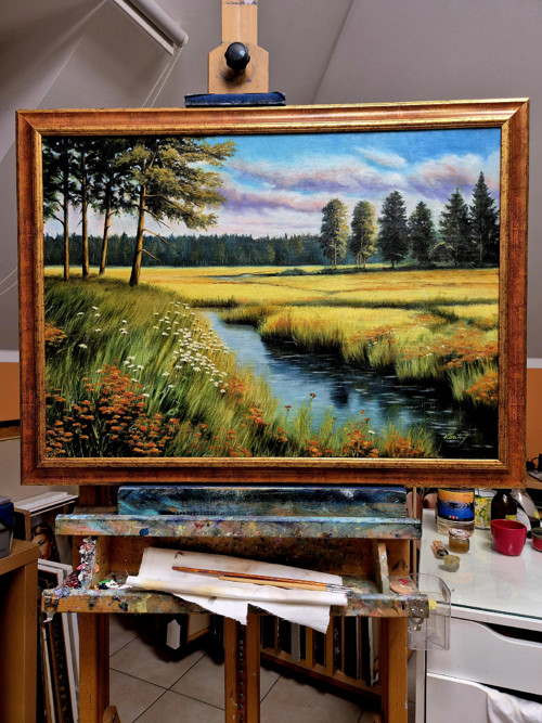 Luční mokřad 70x50cm — foto 2