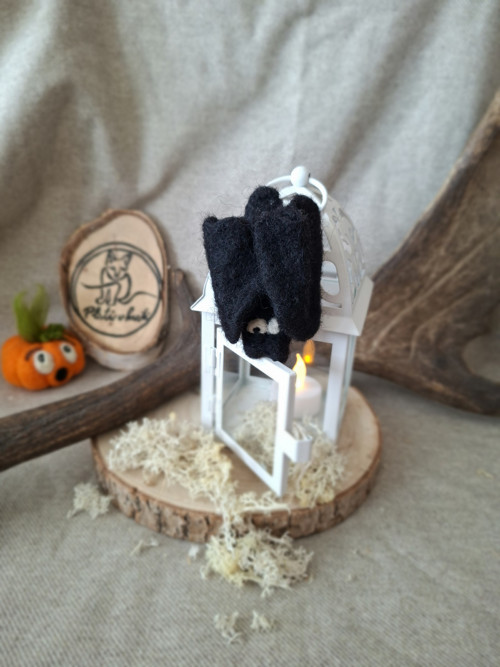 Podzimní workshop suchého plstění - netopýr — foto 2