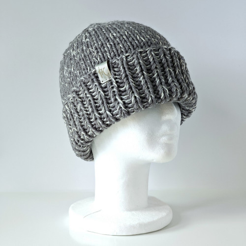 Polar Beanie - Třpytivá šedá — foto 4