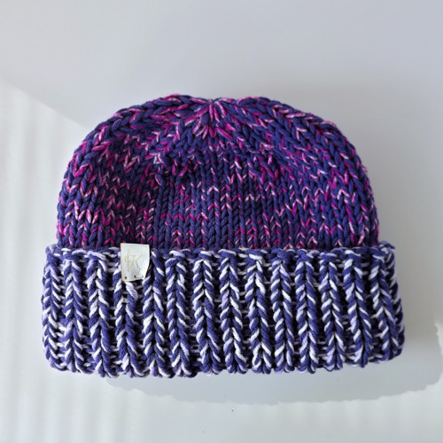 Polar Beanie - Švestková — foto 5