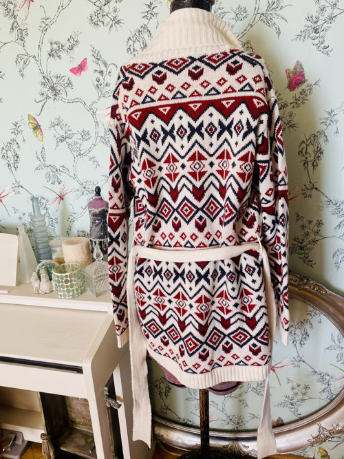 Kardigan boho indiánský — foto 5
