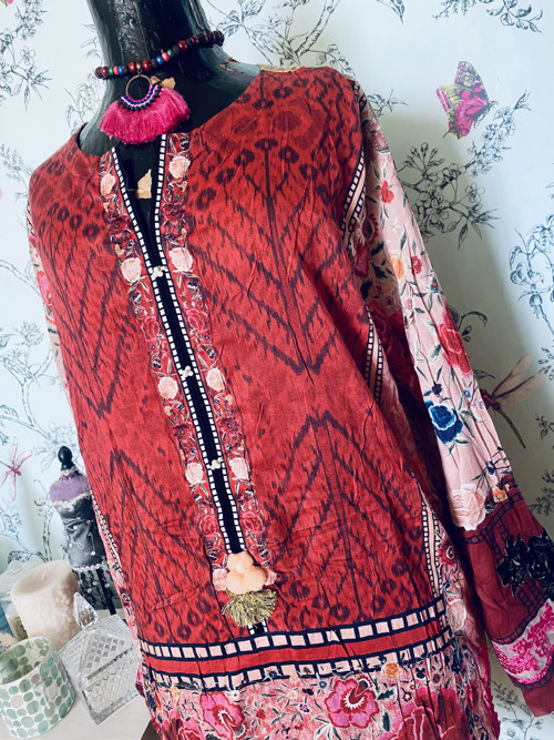 Tunika boho eklektická — foto 3
