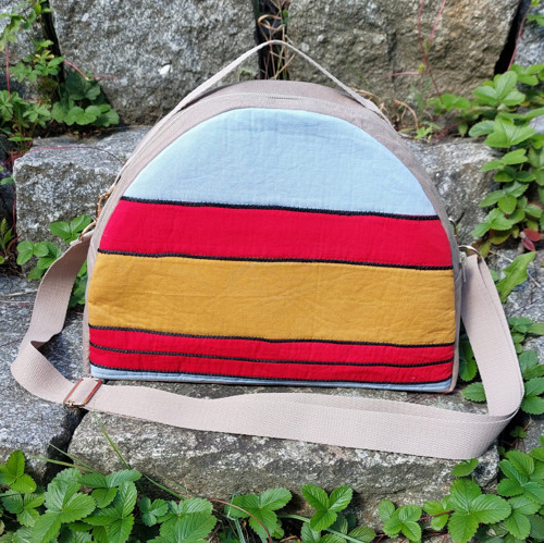 Kabelka Smilla S Patchwork Proužky — foto 3