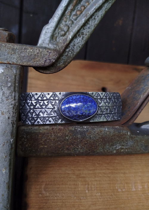 Vlasová spona LAPIS LAZULI — foto 2