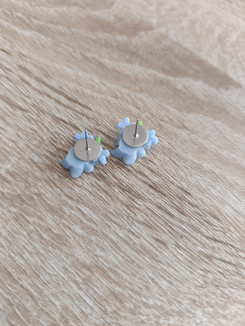 Náušnice pomněnky pecky — foto 3