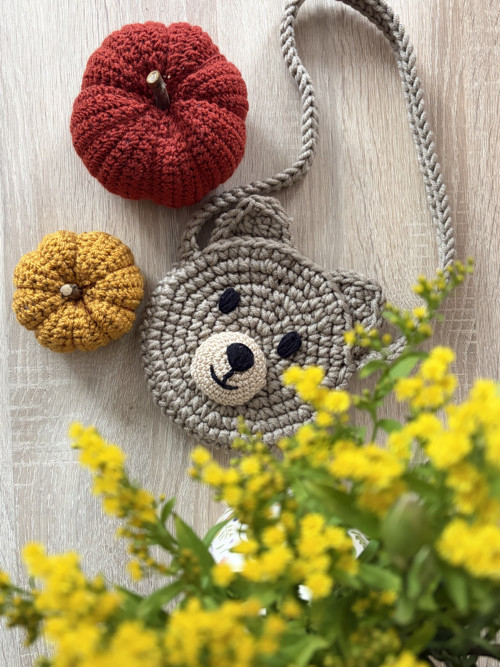 Háčkovaná crossbody pro děti — foto 2