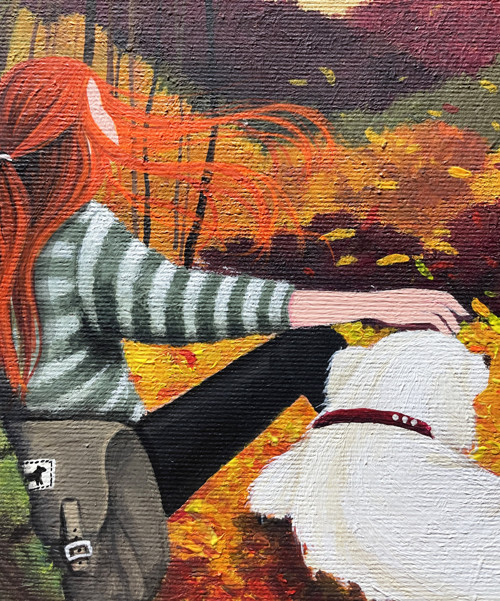 Originální obraz: Teď a tady - 30x30cm — foto 3