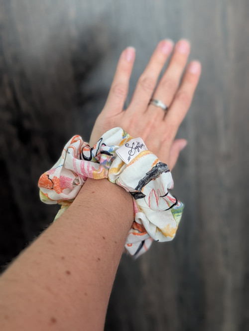 SCRUNCHIES gumička L — foto 2