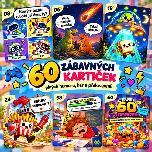 LEVEL UP! | kartičky do svačiny | 8–10 let — foto 2