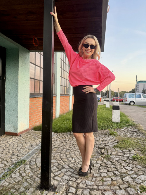 Šaty Elegant - růžové — foto 6