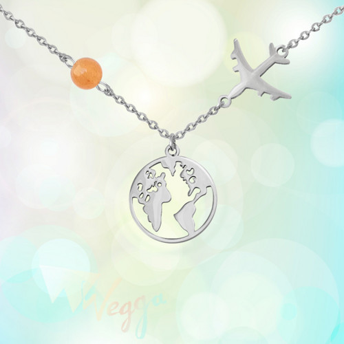 Za sluncem... ( Stainless Steel + Jadeit) — foto 3