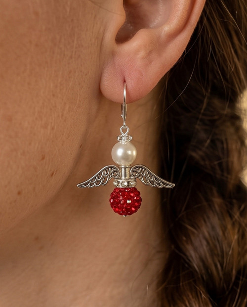Náušnice andělské Shamballky — foto 4