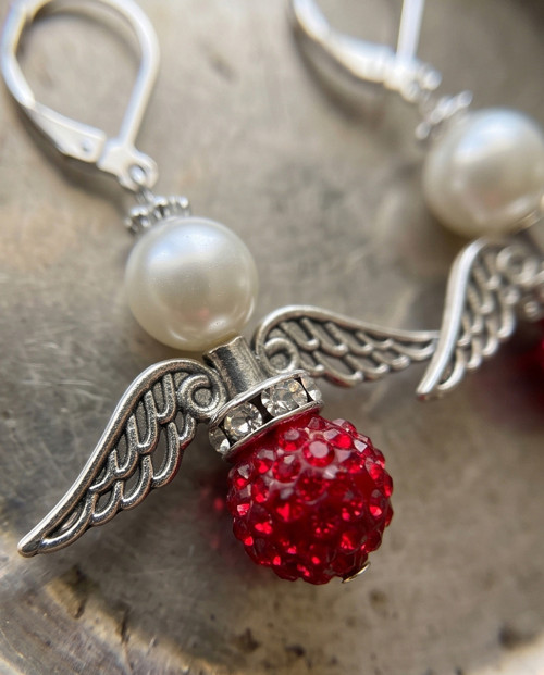 Náušnice andělské Shamballky — foto 3