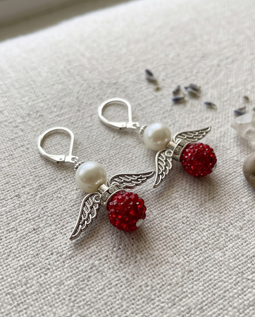 Náušnice andělské Shamballky — foto 2