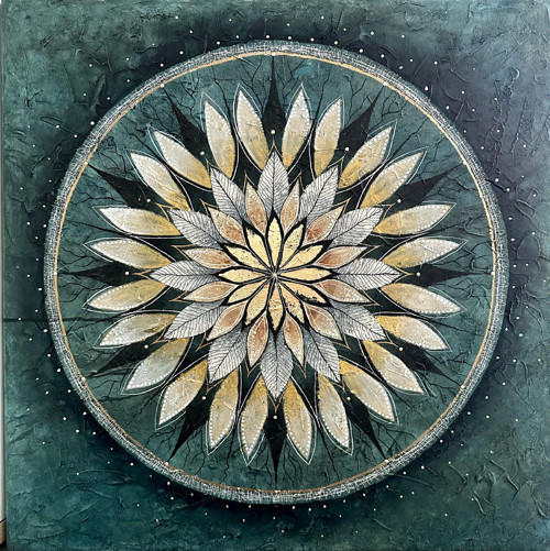 Aqua florens, 60 x 60 cm — foto 3