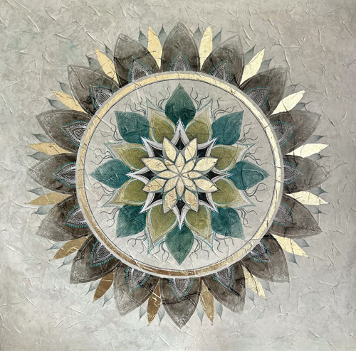 Lesní víla, 80 x 80 cm — foto 3