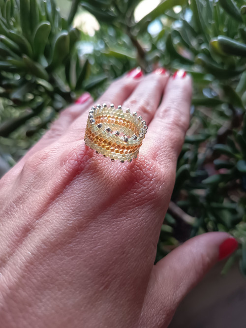 Miyuki prstýnek - Raní rosa — foto 4