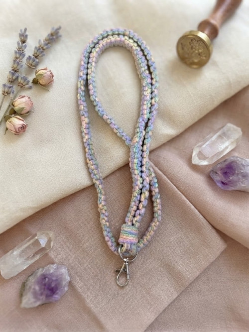Macramé popruh/šňůra — foto 2