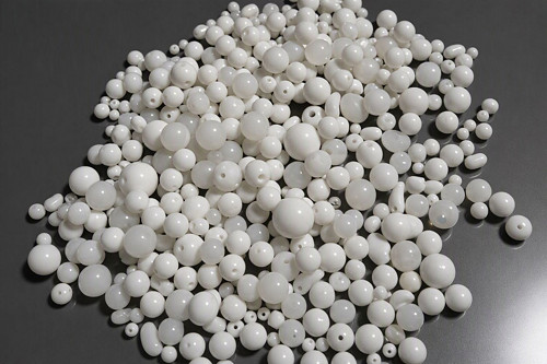 MIX bílých korálků (95g) — foto 3
