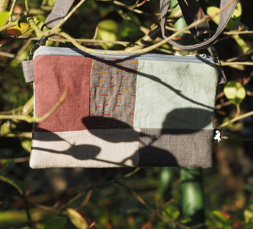 Lněná kapsa-crossbody — foto 3