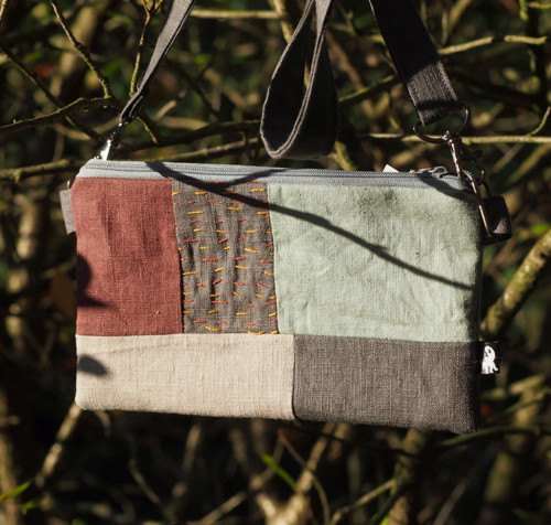 Lněná kapsa-crossbody — foto 2
