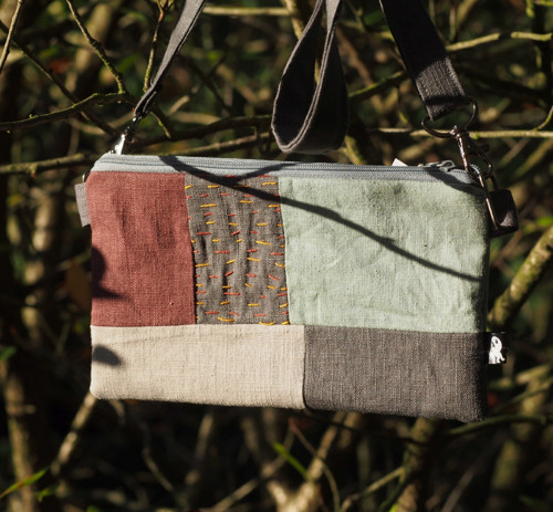 Lněná kapsa-crossbody — foto 4