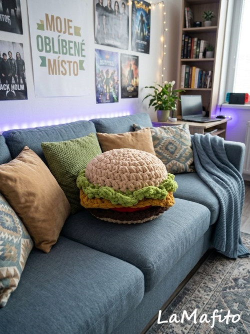 Puffy hamburger -návod- — foto 4