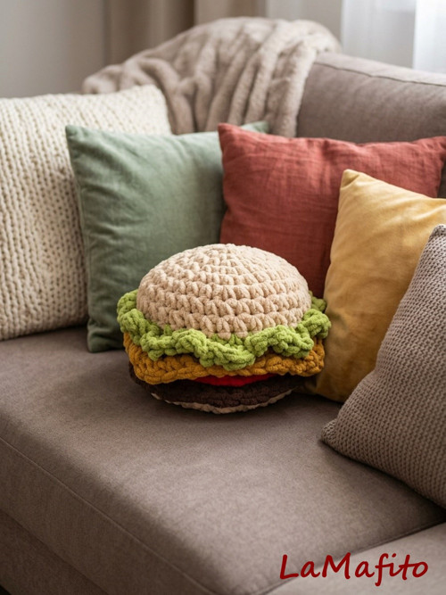 Puffy hamburger -návod- — foto 3