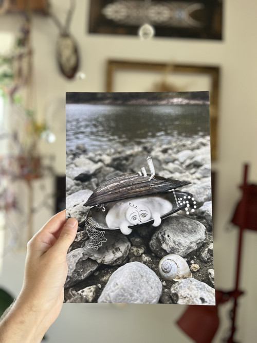 Tisk autorské ilustrace Škeblík — foto 2