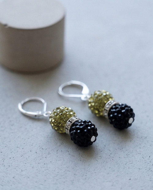 Náušnice třpytivé Shamballky — foto 4