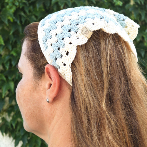 Bandana Mátový krém — foto 5