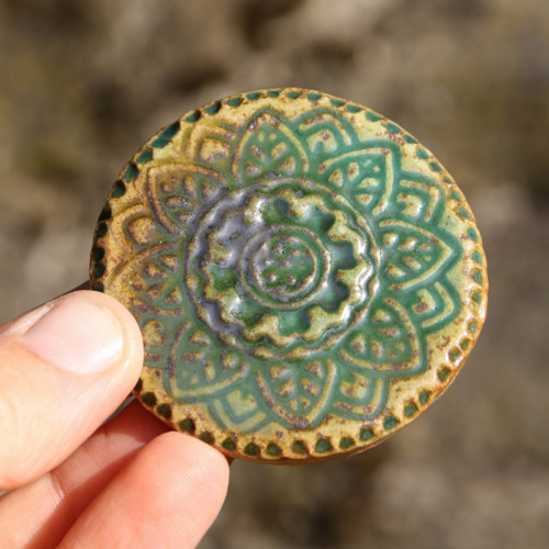 Mandala z keramických komponentů 154 — foto 6