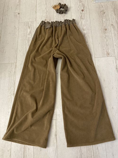 Culottes menčestrové MOCCA oversize -ihneď — foto 3