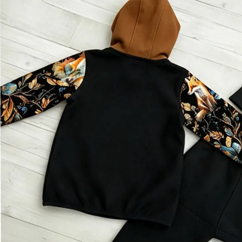 Softshell bunda dětská Lišky s fleecem — foto 3
