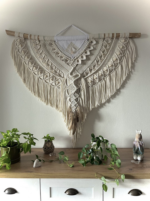 Macrame dekorace na míru — foto 3