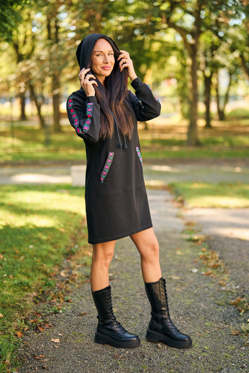 Mikinové šaty — foto 3