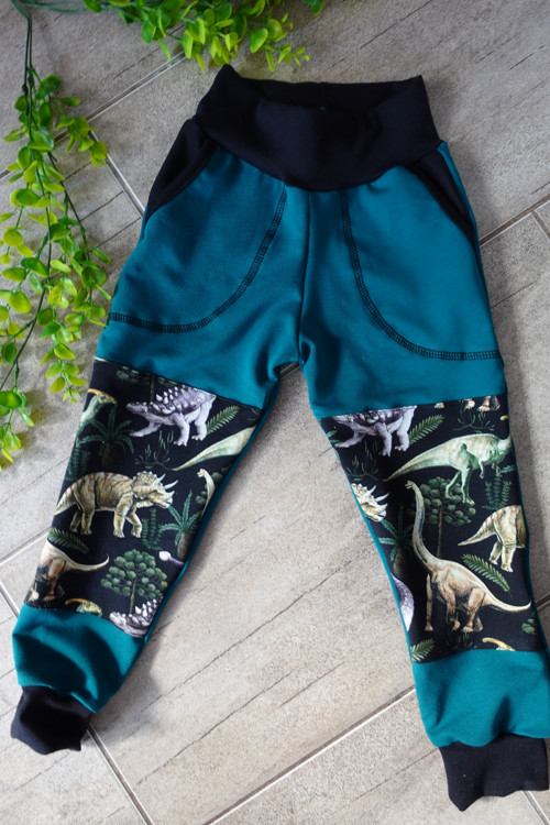 DĚTSKÉ tepláky DVOJITÁ KOLENA — foto 4